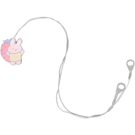 Clip Amplificateur de Son Mignon en Nylon pour Aide Auditive avec Cordon
