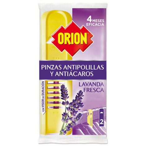 Clip antiacaro e antitarme, profumo di lavanda, 3+1 omaggio