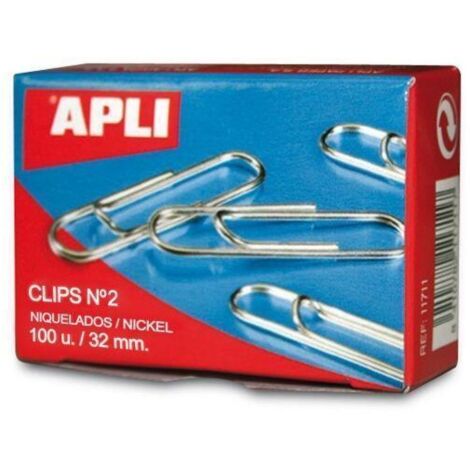 CLIP APLI Nº2 (32 mm) NIQ.Cj.100