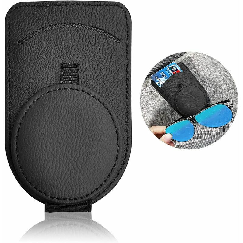 Clip Appendiabiti per occhiali per auto Visiera