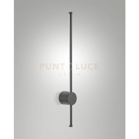 CLIP APPLIQUE LED 12W 3000K 1650LM  GRIGIO SCURO DA ESTERNO IP54