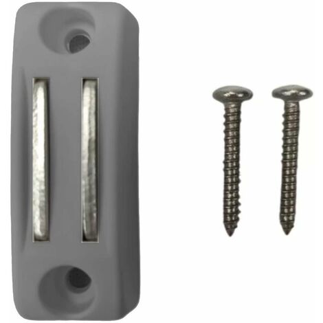 Clip bloqueur de manivelle magnétique volet Roulant gris Support Guide Manette Plastique Universel fenêtre Mur à Visser