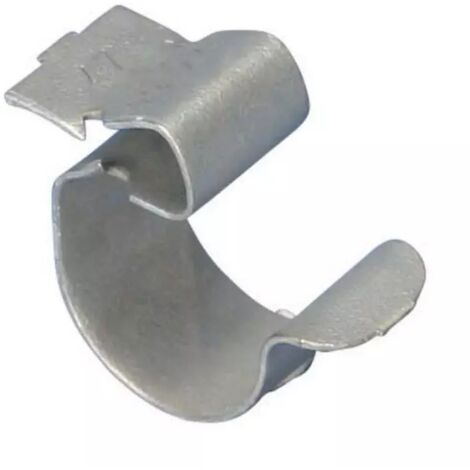 Clip bord de tôle épaisseur 4-7 mm – Ø19-24 mm en acier ressort – Fixation rapide sur poutre IPN/IPE – Installation intérieure/extérieure – Erico