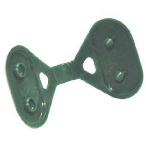 CLIP BOTTONE LEGARETE OMBRA TRIANGOLARE - CF=PZ 50 - 2 confezione