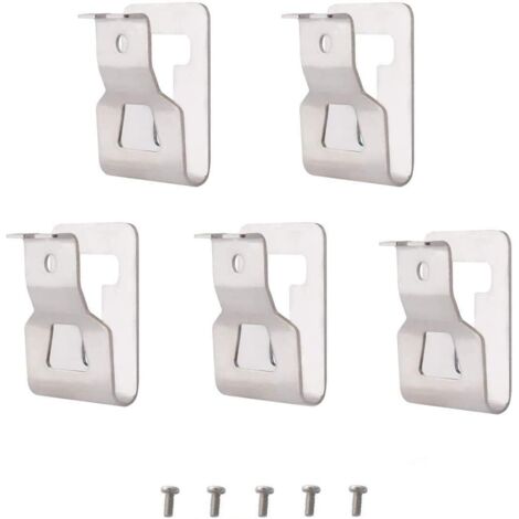 Clip Ceinture pour Perceuse/Visseuse DeWalt - Compatible Modèles DCD980, DCD985, DCD780 - Lot de 5 Crochets de Port