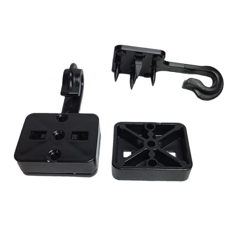 Outile - Clip / Crochet de fixation pour brise-vue / Bâche / Ombrière x 20