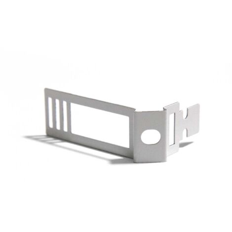 Clip de cable ajustable de metal blanco para Creative-Tube