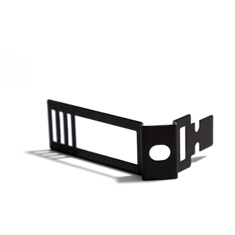 Clip de cable ajustable de metal negro para Creative-Tube