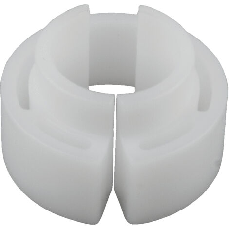 Clip de desbloqueo de PVC blanco, 7/8