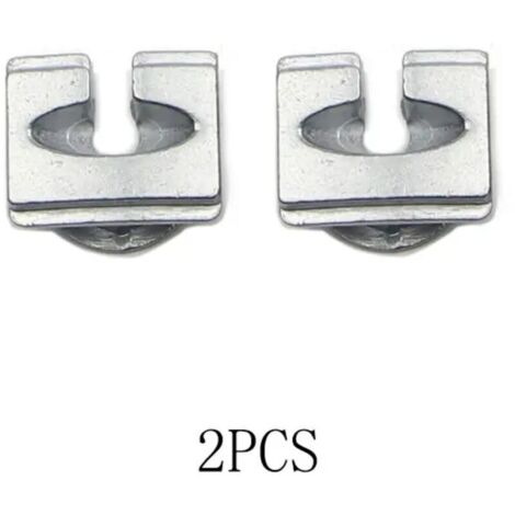 Clip de fixation en fil d'aluminium pour tête de coupe-bordures, clip de fixation en fil d'aluminium - AquaForge