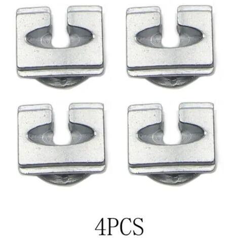 Clip de fixation en fil d'aluminium pour tête de coupe-bordures, clip de fixation en fil d'aluminium - AquaForge
