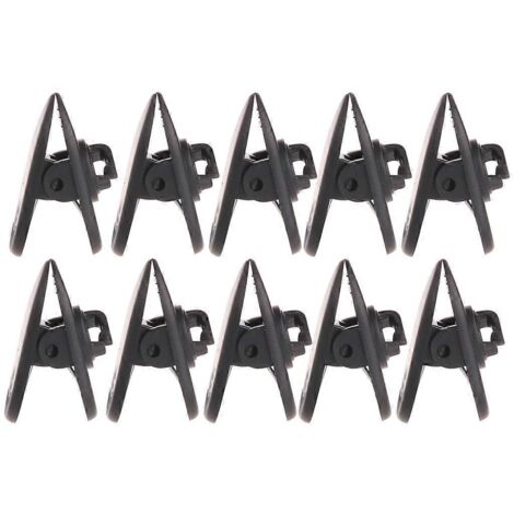 Clip de fixation pour câble d'écouteurs, compatible avec la plupart des câbles d'écouteurs ronds.