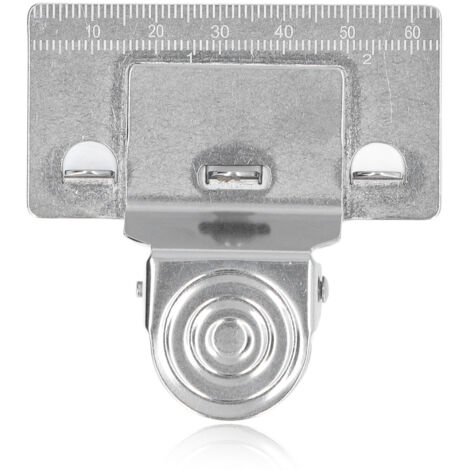 Clip de fixation pour mètre ruban en acier inoxydable, support de mesure avec niveau à bulle et positionnement d'angle