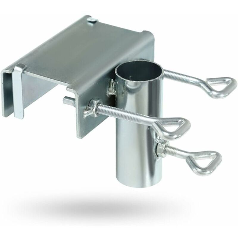 Clip de fixation pour parasol de jardin Support de parasol de balcon peu encombrant Support de parasol de balcon pour terrasse, chaise, bureau, quai,