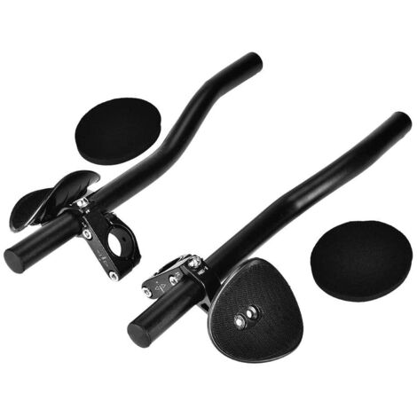 Clip de repose-bras de guidon de vélo en alliage d'aluminium, pour vélos de route de montagne