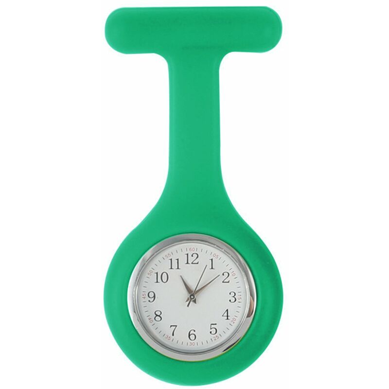 

Clip de silicona en reloj de enfermeria,Menta verde