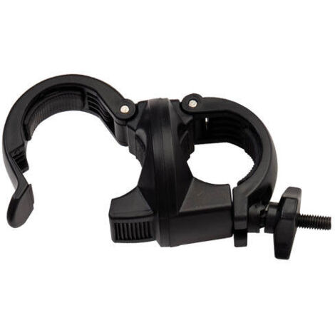 Clip de soporte de plastico para acoplar linternas de 3cm de diametro.