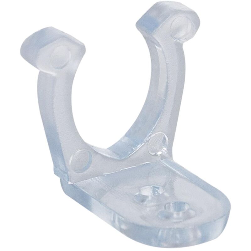 

Efectoled - Clip de Sujeción para Manguera y Neón LED 220V AC Corte cada 100 cm Transparente - Transparente