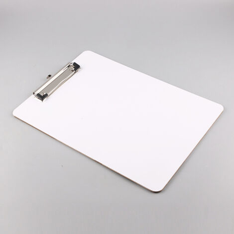 Clip de tableau de fichiers A4 pince plate écriture forte presse-papiers plat tableau blanc pince de conférence planche à dessin écriture à double usage