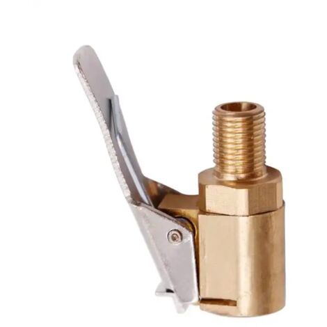 Clip de valve de pneu 8 mm 6 mm, embout de pompe, pince, mandrin de gonflage, adaptateur de pompe à air, connecteur fileté, accessoires de tuyau-AquaForge