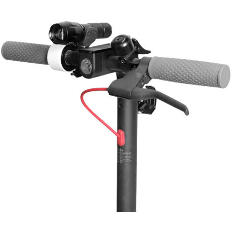 Clip de vélo rotatif à 360° pour éclairages, lampes de poche et supports en forme de U.