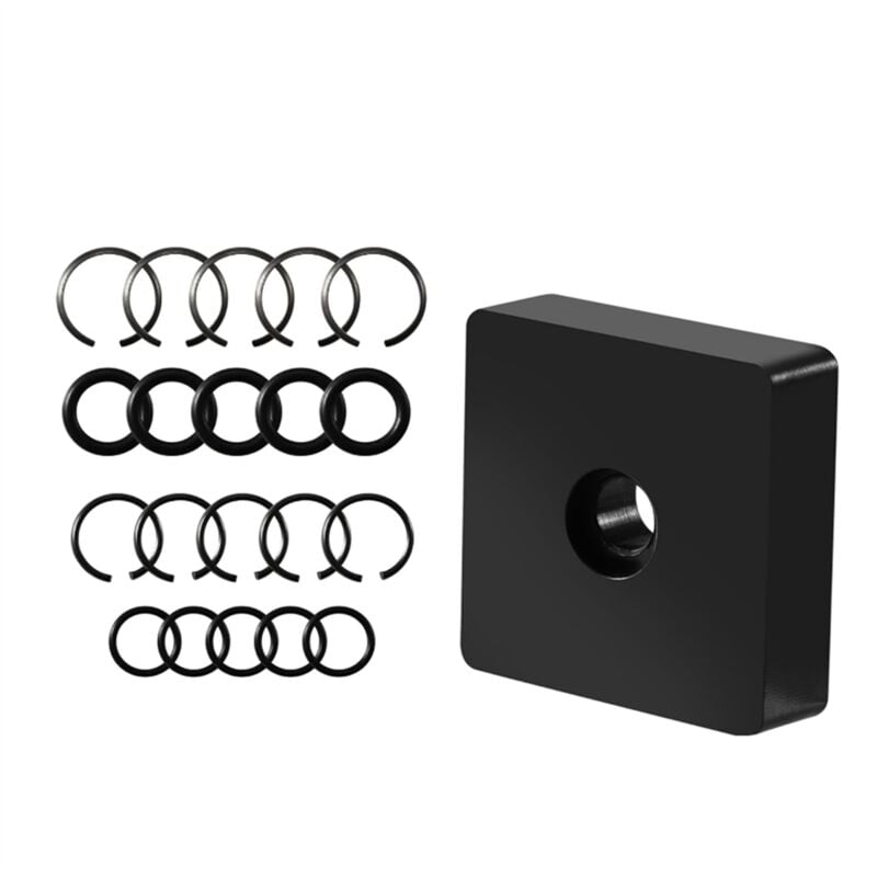 Image of Tlily - Clip di fissaggio ad anello per impatto da 1/2 pollice e 3/8 pollice con O-ring per chiavi elettriche o pneumatiche