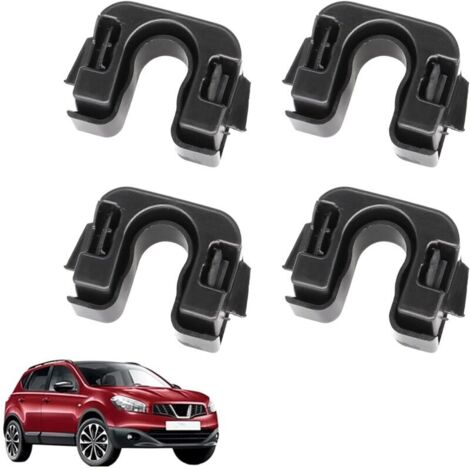 Clip di fissaggio per Focus MK3 015532109E - Nera - Staffe di montaggio posteriori compatibili con Fiesta, Focus, B-Max, C-Max 1539663
