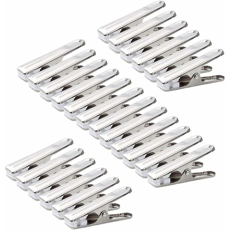 Clip di lino in acciaio inox 20pcs, perno di lino