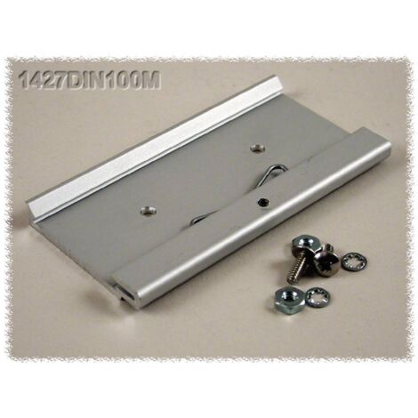 Clip DIN Hammond Electronics 1427DIN100M pour montage sur rail 1 pc(s) W63065
