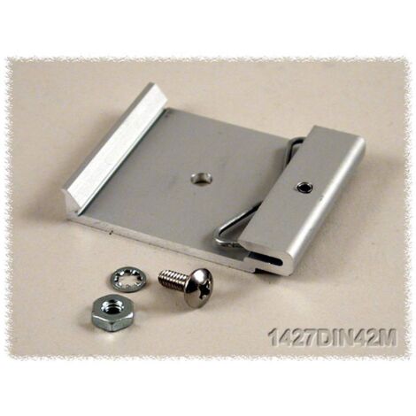 Clip DIN Hammond Electronics 1427DIN42M pour montage sur rail 1 pc(s) W63062
