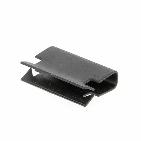 A.RAYMOND Clip Double U Tole 1.5-3.5 mm Acier Mkb 2.2 Noir 013 414 006