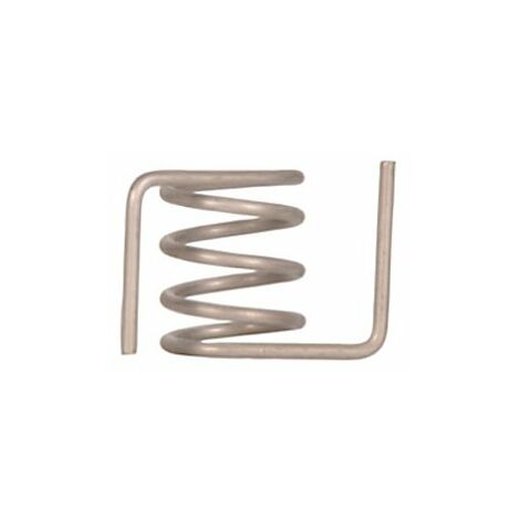 Clip en acier inoxydable pour pointe en PVC 19 mm paquet de 25 pièces