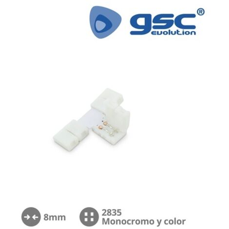 Clip en forma de + 8mm SMD2835