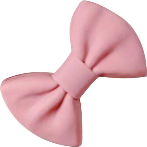 Clip en Silicone Anti-Brûlure Léger pour Casseroles - Protège-Doigts et Isolant Thermique en Forme de Nœud Papillon pour Cuisine