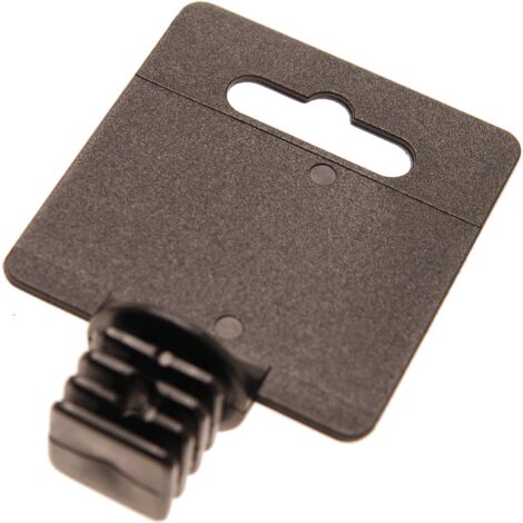 Clip in plastica con quadro 20 mm (3/4)
