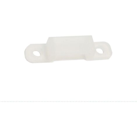 Clip in silicone per striscia LED a tenuta stagna IP67 da 12 mm