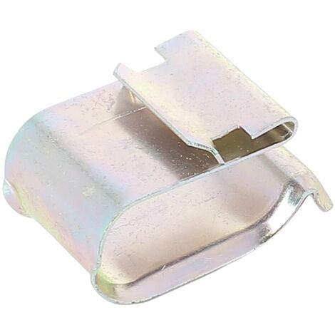 Clip Métal 2 Tubes Ø 12 mm Tole 2 mm Acier Zinc Criii 013 493 004