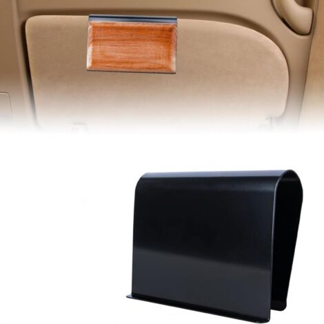 Clip para ambientador de coche para parasol, soporte para ambientador Drift, accesorio para el interior del coche, clip metálico para parasol (negro, ambientador no incluido)