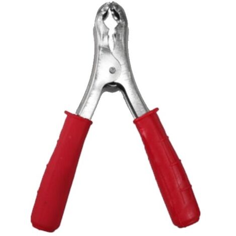 Clip per batteria 120A 144x80mm Rosso