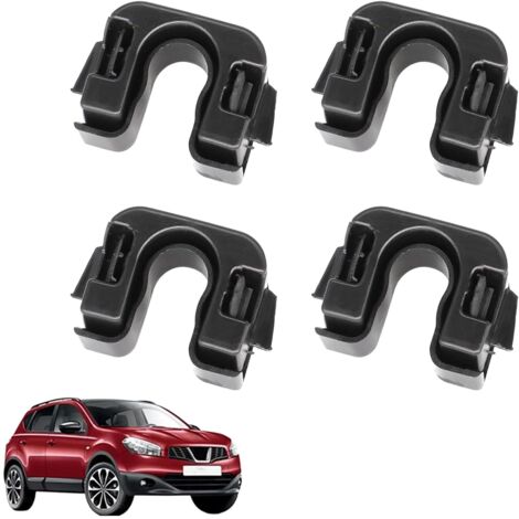 Clip per ripiano per Focus MK3 015532109E - Nero - Staffe di montaggio posteriori compatibili con Fiesta Focus B-Max C-Max 1539663