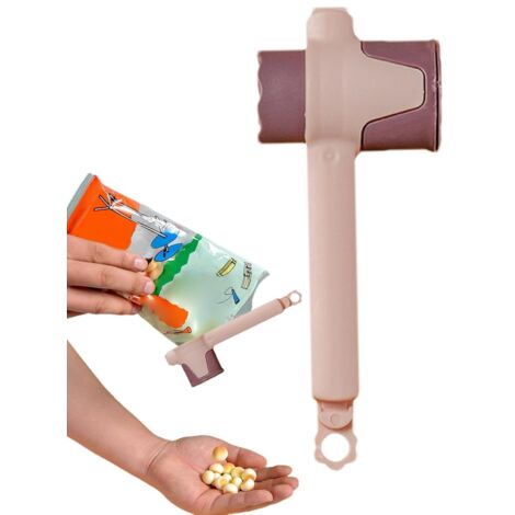 Clip per sigillare gli alimenti, clip per sigillare le borse della spesa, pratiche clip per alimenti con beccuccio per riporre la cucina, riutilizzabili