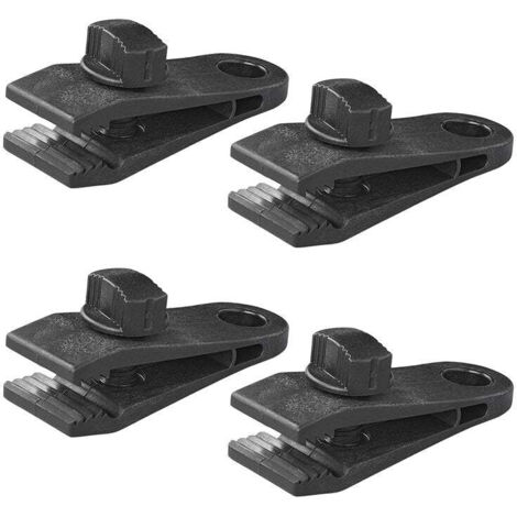 Clip per teloni con vite - set da 4 pezzi