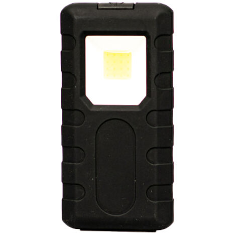 Clip per torcia a LED nera piatta