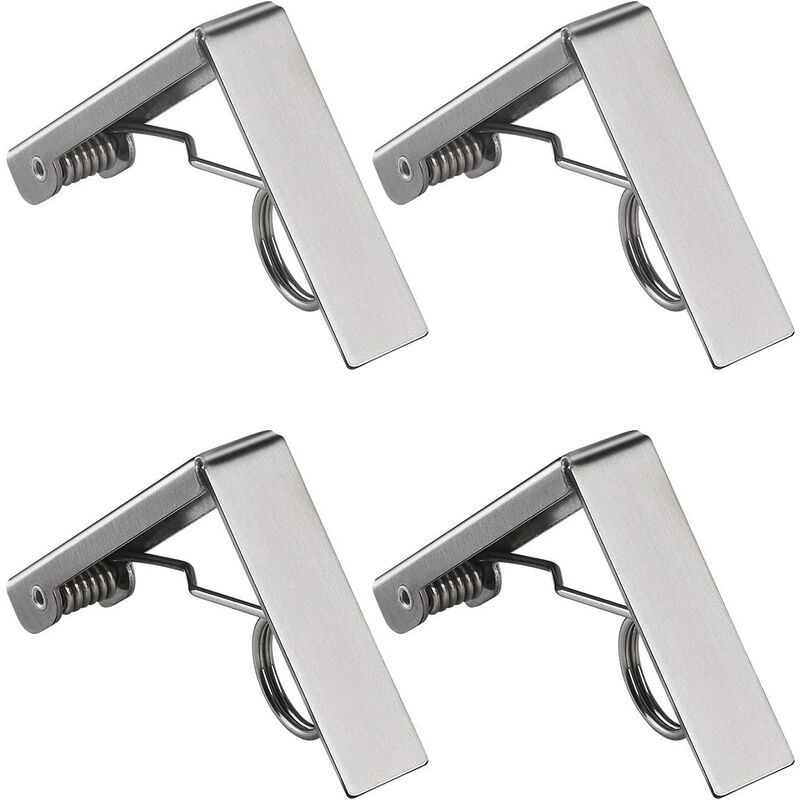 Clip per tovaglia da 4 pezzi, clip per tovaglia in...