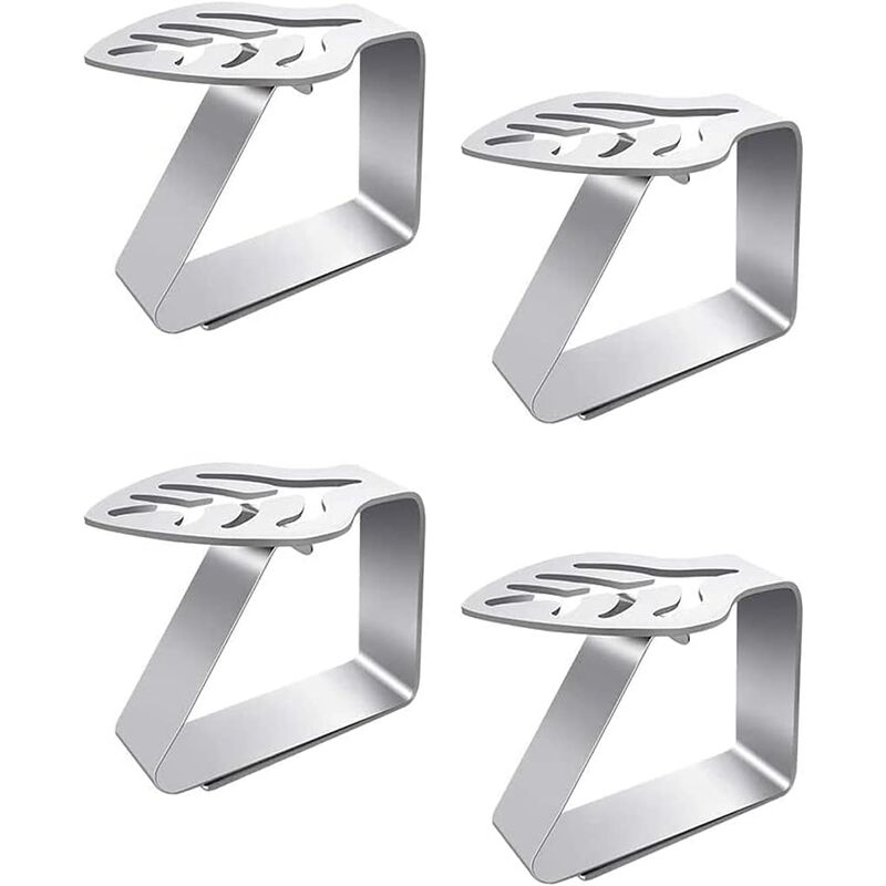 FVO - Clip per tovaglie, 4 pezzi Clip per tovaglie...