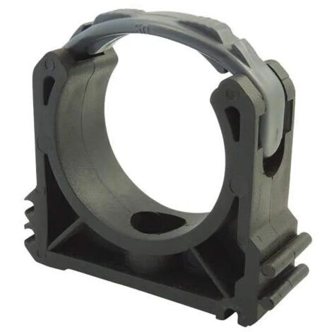 Clip per tubi a pressione in PVC, diametro 50 mm, 10 pezzi.