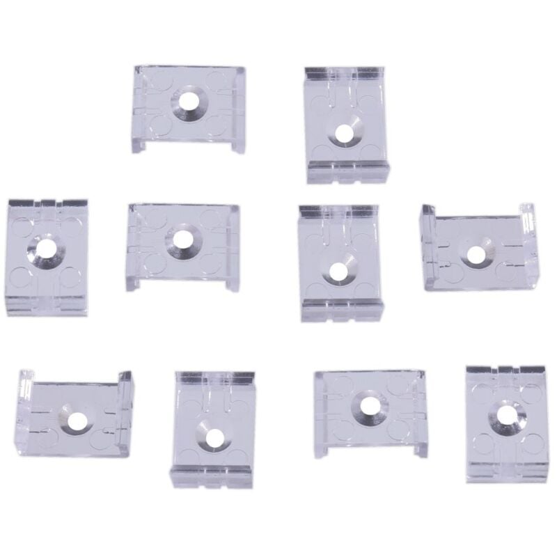 

Pack 10 unidades Clip perfil aluminio 17mm JND-70527 - Jandei
