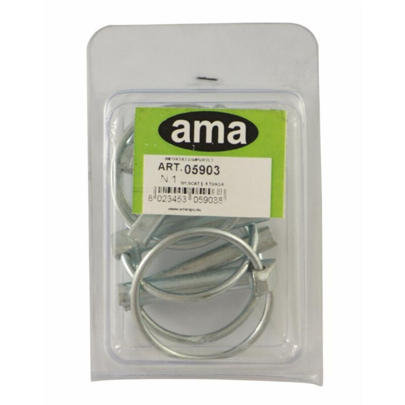 

Clip pin redondo ø 8 en blister (5pcs)