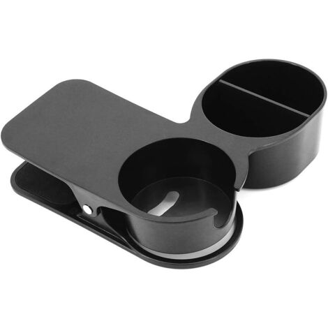 Clip porte-gobelet, porte-gobelet de bureau créatif (noir)