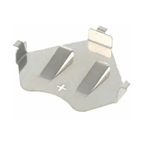 Clip pour pile 1, 2 RS PRO CR2430, raccordement Montage en surface ( Prix pour 1 )